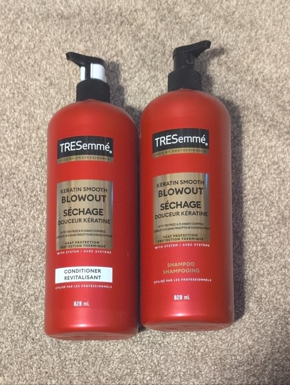 Keratin Smooth Blowout Shampoo & Conditioner - Brand New